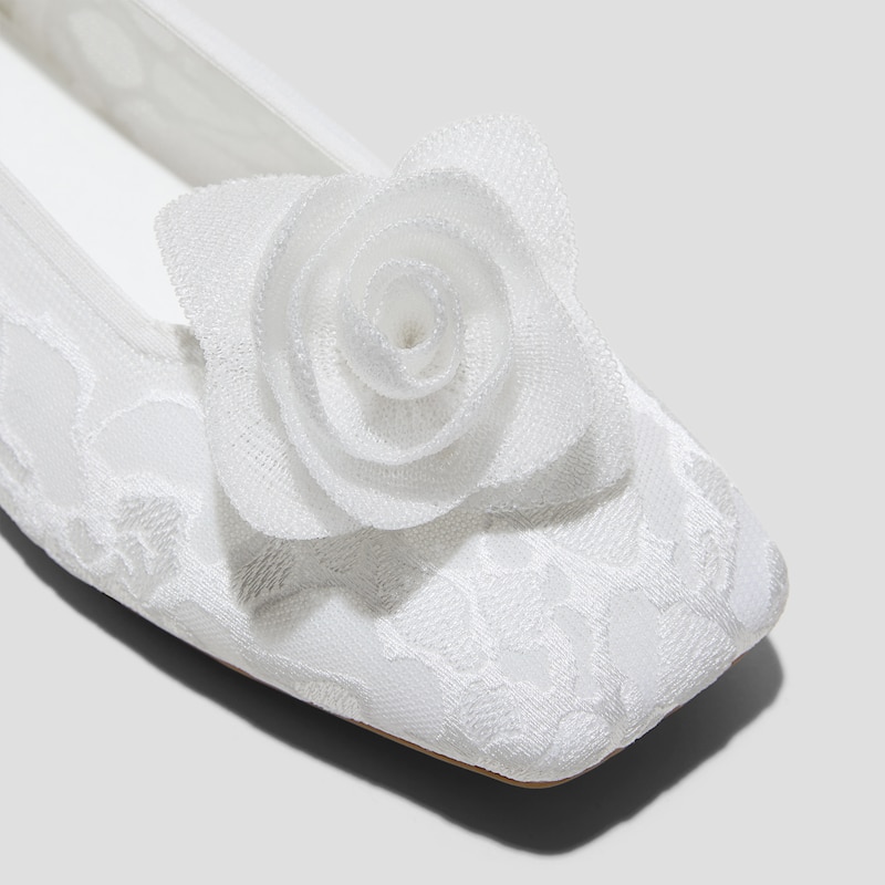 Removable Bows (Emmie), White, one-size | VIVAIA