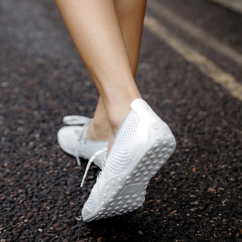 Square-Toe Hybrid Mary Janes (Cecily), WHITE MESH, EU35 | VIVAIA