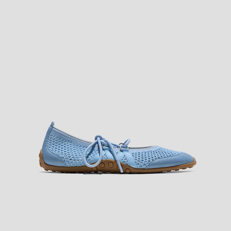 Square-Toe Hybrid Mary Janes (Cecily), SMOKE BLUE MESH, EU39 | VIVAIA