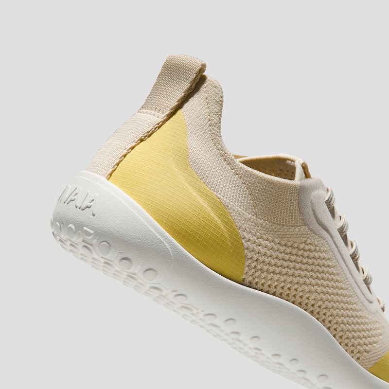 Round-Toe Barefoot Sneakers (Maven), PALE IVORY, EU39 | VIVAIA