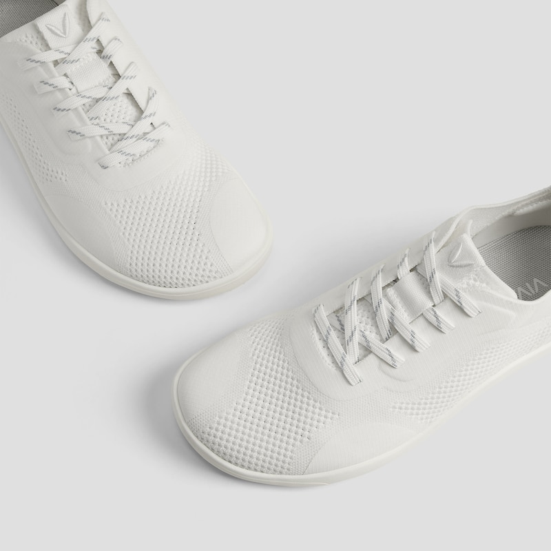 Round-Toe Barefoot Sneakers (Maven), White, EU42.5 | VIVAIA