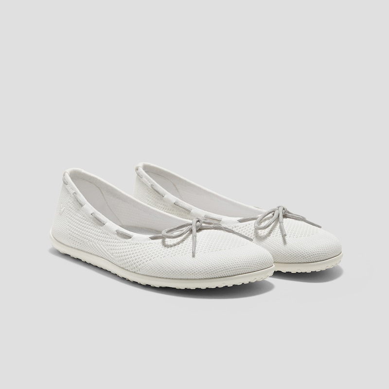 Round-Toe Barefoot Flats (Nika), OFF GREY, EU37 | VIVAIA