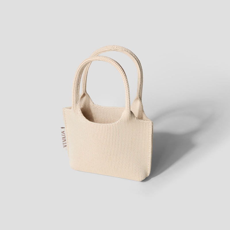 Micro Zahara - Bag Small Pendant, CREAM IVORY, one-size | VIVAIA