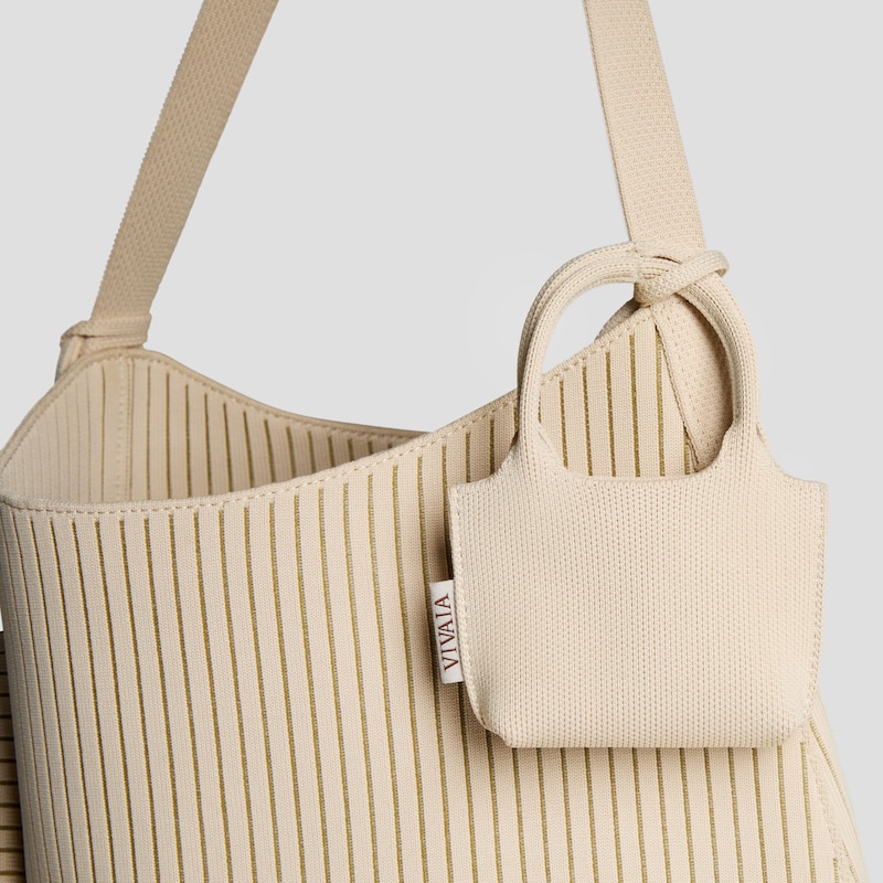 Micro Zahara - Bag Small Pendant, CREAM IVORY, one-size | VIVAIA