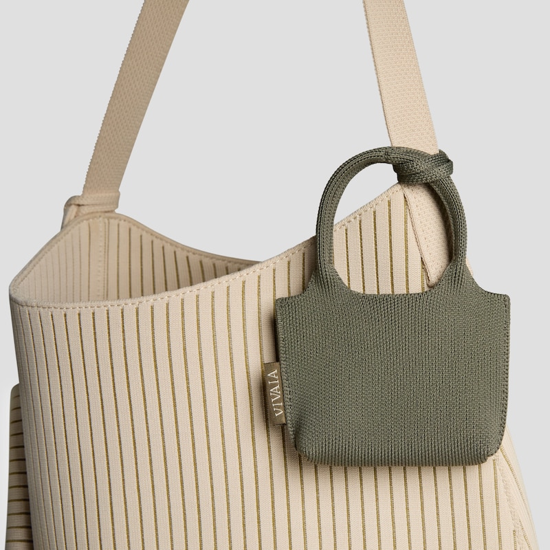 Micro Zahara - Bag Small Pendant, OLIVE GREEN, one-size | VIVAIA