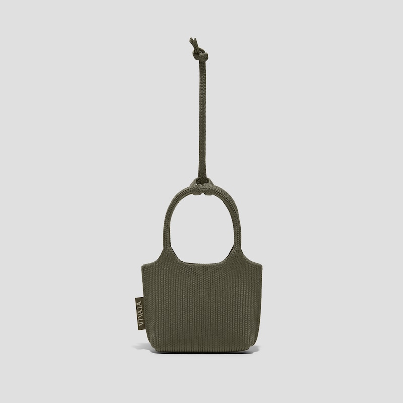 Micro Zahara - Bag Small Pendant, OLIVE GREEN, one-size | VIVAIA