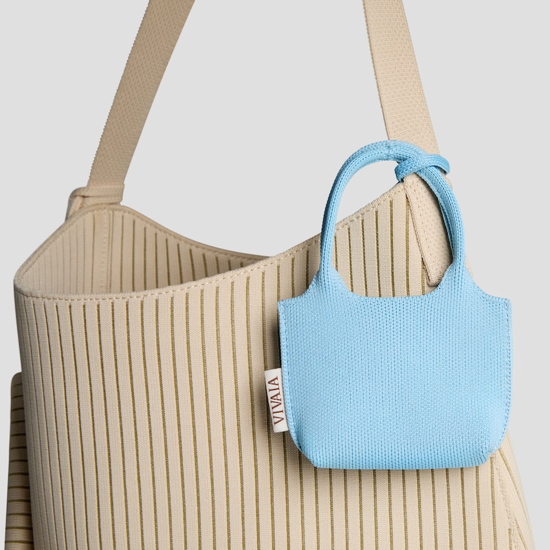 Micro Zahara - Bag Small Pendant, ICE BLUE, one-size | VIVAIA