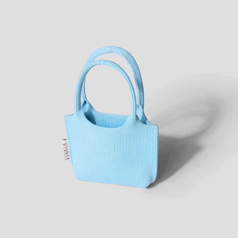 Micro Zahara - Bag Small Pendant, ICE BLUE, one-size | VIVAIA