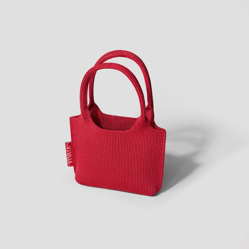 Micro Zahara - Bag Small Pendant, RUBY  RED, one-size | VIVAIA