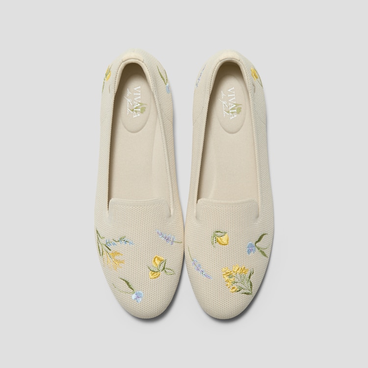 Healing-Garden-|-Round-Toe-Embroidered-Loafers-(Audrey)