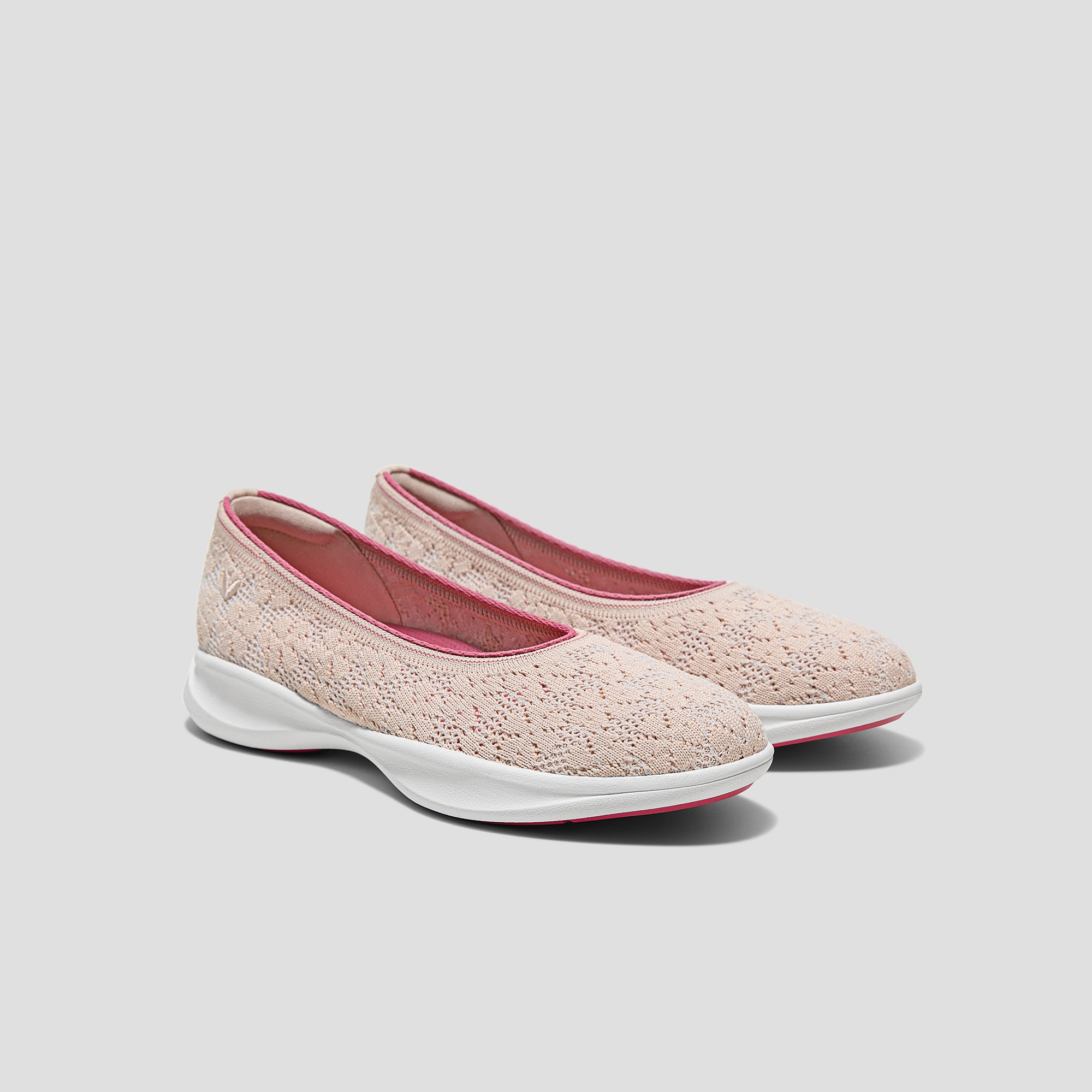 Walker Pro Hybrid Ballet Flats (Izabel), BALLET BLUSH FLORAL  display picture 1