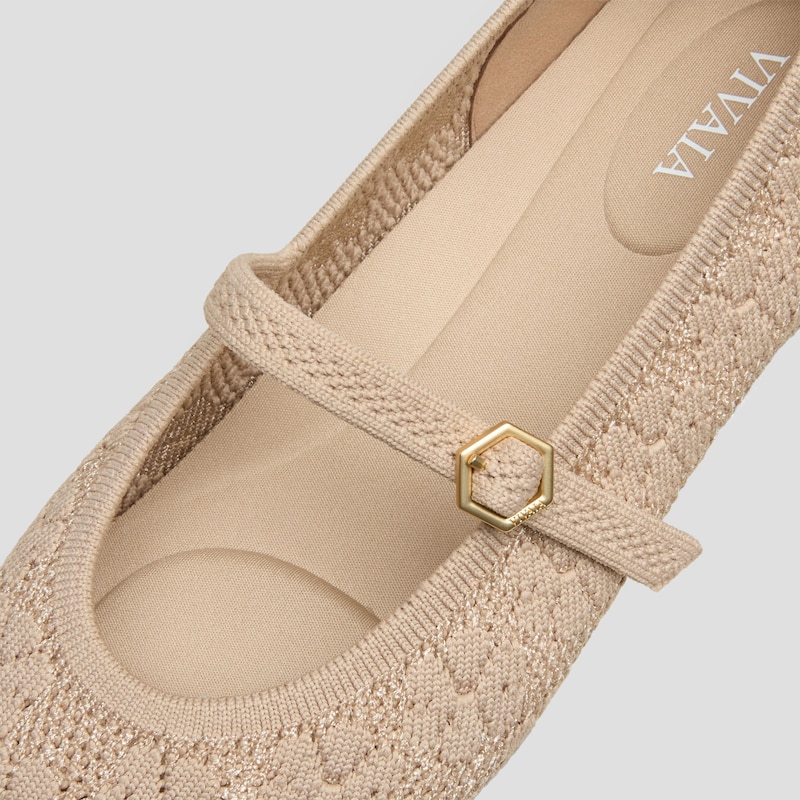 Almond-Toe Mary Jane AdaptAll™ (Tamia Mary-Jane), ALMOND FLORAL, EU35 | VIVAIA