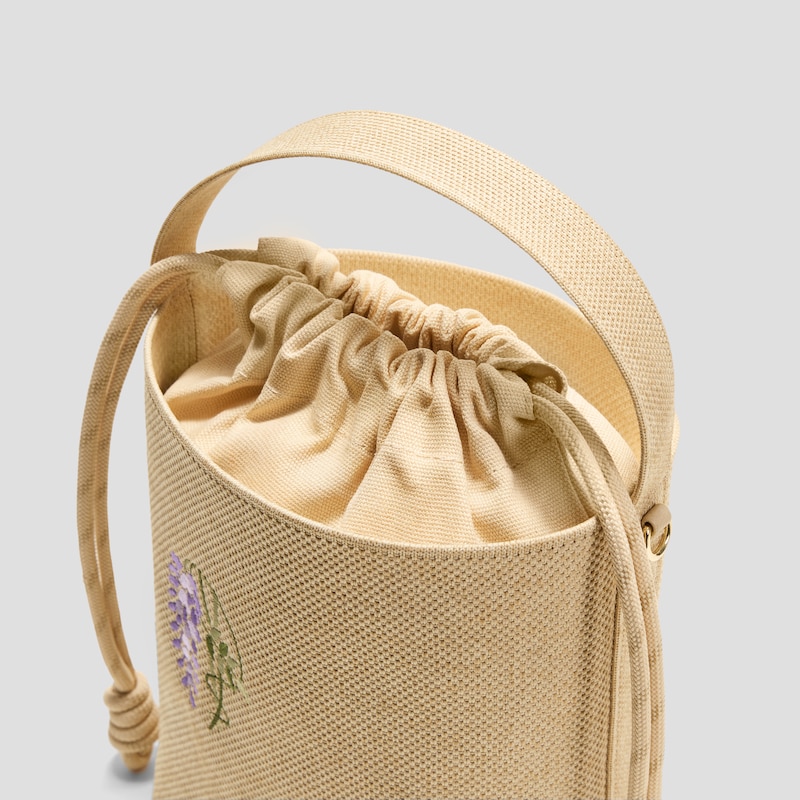 The Bucket Tote (FARREH), NUDE PEACH-WISTERIA, one-size | VIVAIA