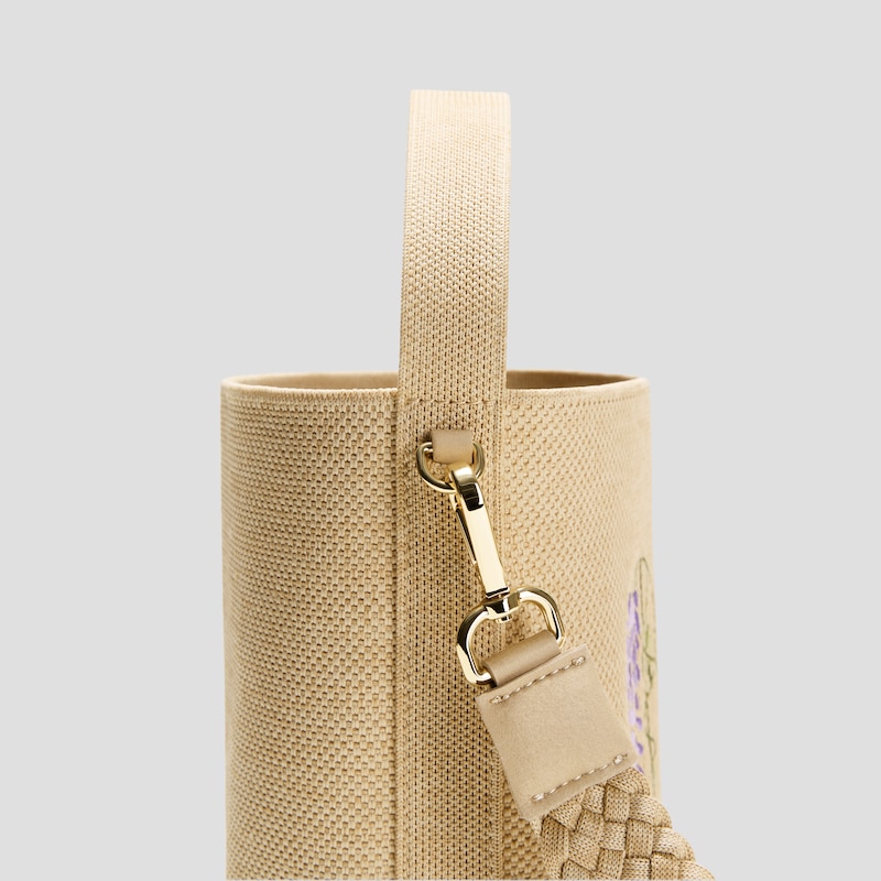 The Bucket Tote (FARREH), NUDE PEACH-WISTERIA, one-size | VIVAIA