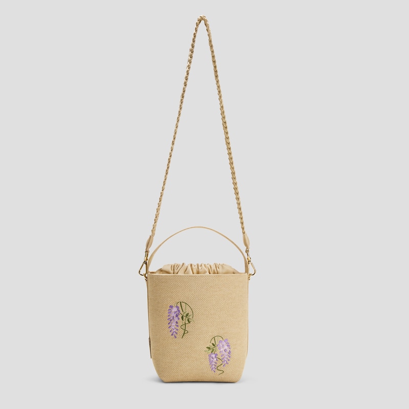The Bucket Tote (FARREH), NUDE PEACH-WISTERIA, one-size | VIVAIA