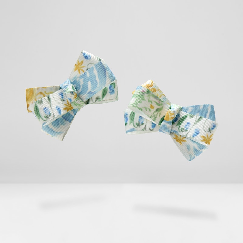 Removable Bows (Dora), WHITE-FRENCH FLORAL PNT, one-size | VIVAIA