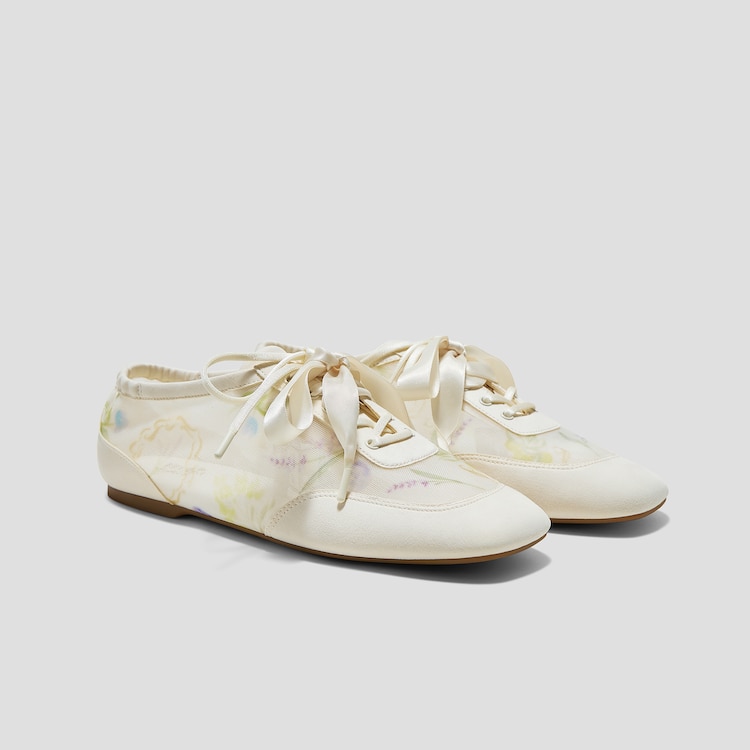 Healing-Garden｜Square-Toe-Lace-Up-Sneakerinas-(Cristina)