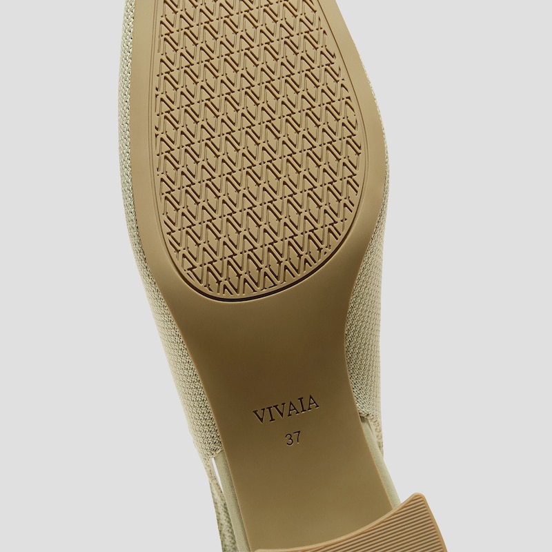 Margot™ Slingback Heels (Mikko), MATCHA, EU35 | VIVAIA