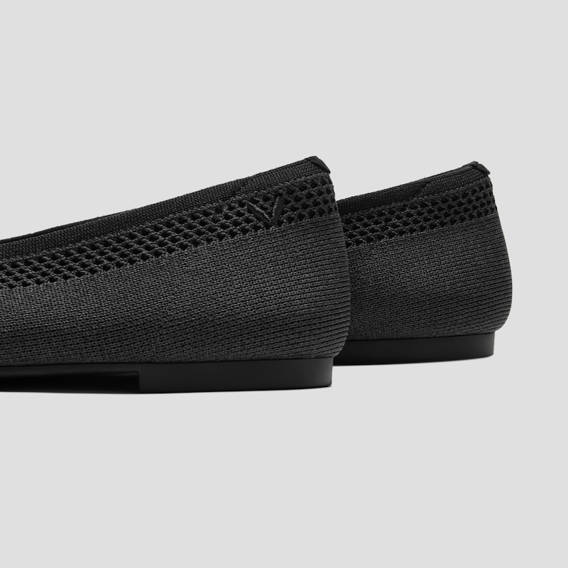 Wide Toe Box Flats (Tila), Black, EU35 | VIVAIA