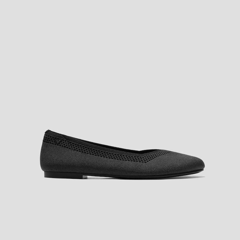 Wide Toe Box Flats (Tila), Black, EU35 | VIVAIA