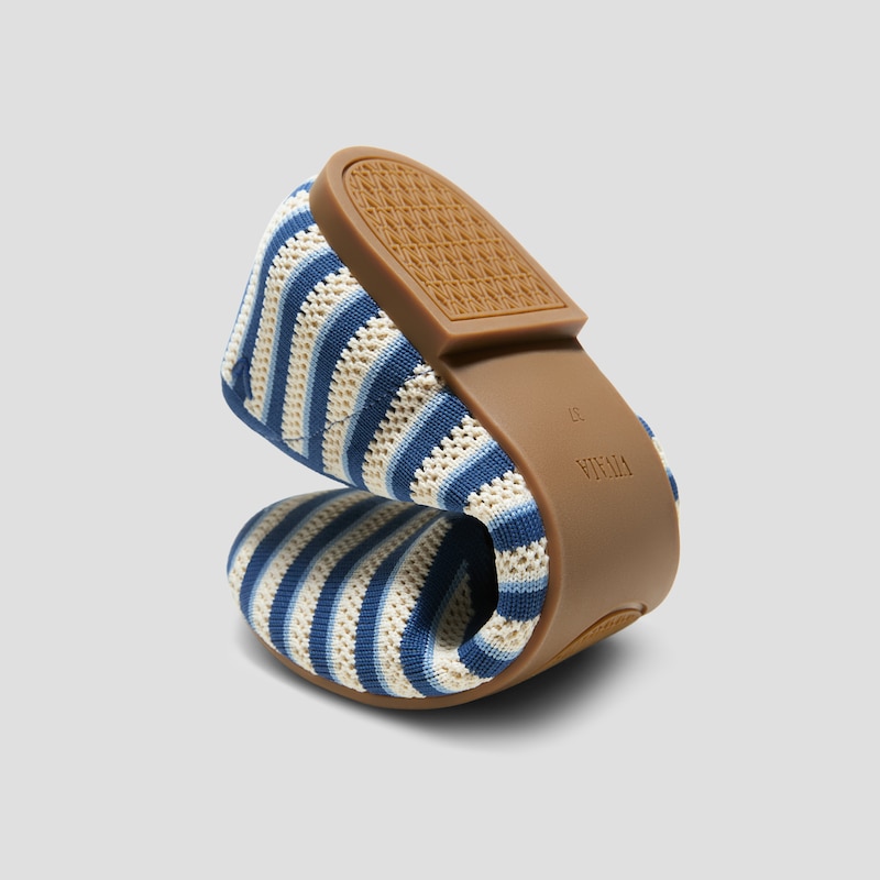 Wide Toe Box Flats (Tila), PALE APRICOT & VINTAGE INTERLOCKING, EU35 | VIVAIA