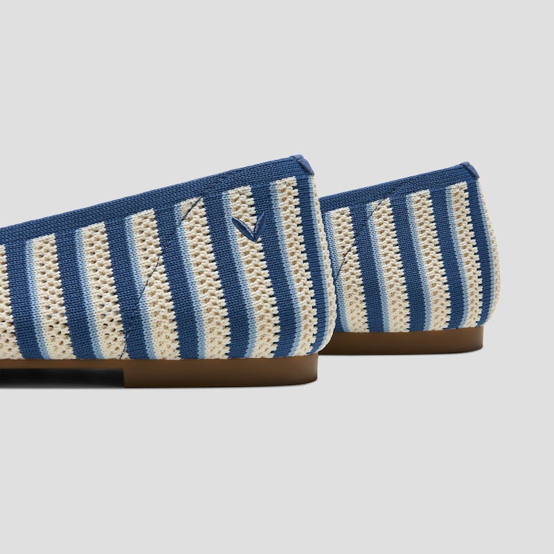 Wide Toe Box Flats (Tila), PALE APRICOT & VINTAGE INTERLOCKING, EU35 | VIVAIA