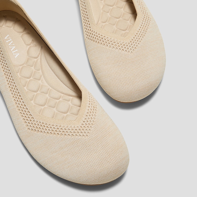 Wide Toe Box Flats (Tila), YELLOW APRICOT, EU35 | VIVAIA