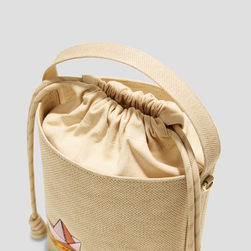 The Bucket Tote (Farreh), Nude Peach - Maria, one-size | VIVAIA