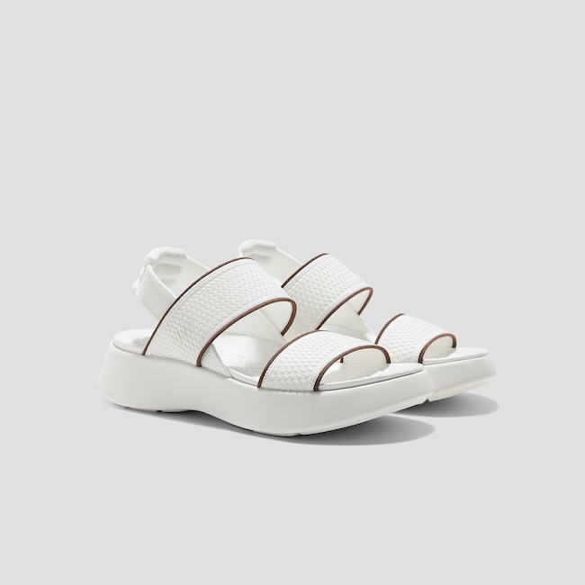 Square-Toe Walker Sandals (Kamber)