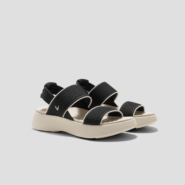 Square-Toe Walker Sandals (Kamber)