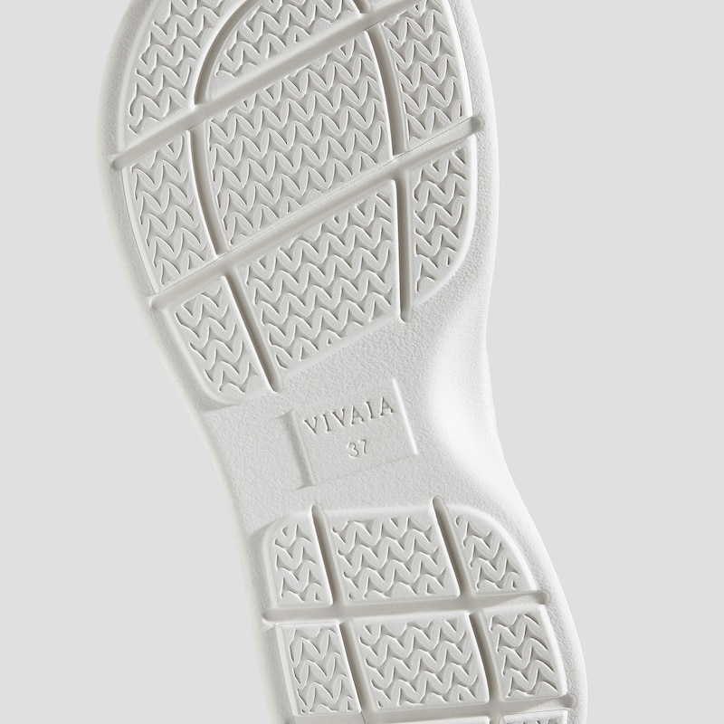 Elastic Back Strap Walker Sandals (Kara 2.0), White, EU41.5 | VIVAIA