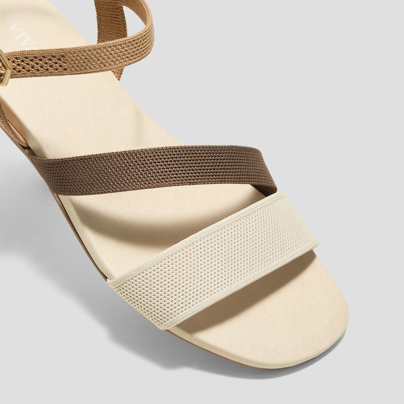 AdaptAll™ Flat Sandals (Demi), MULTI BROWN & NUDE, EU35 | VIVAIA