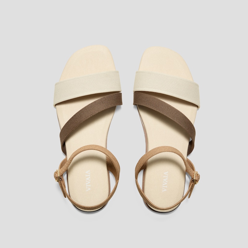 AdaptAll™ Flat Sandals (Demi), MULTI BROWN & NUDE, EU35 | VIVAIA