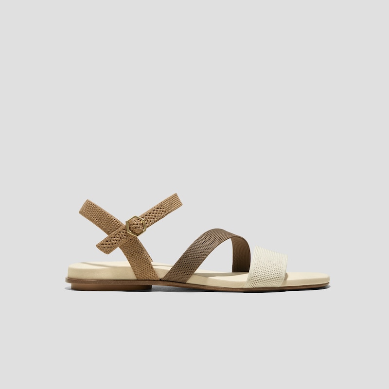 AdaptAll™ Flat Sandals (Demi), MULTI BROWN & NUDE, EU35 | VIVAIA