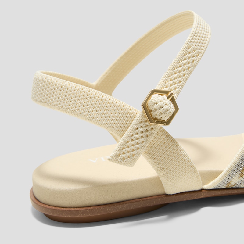 AdaptAll™ Flat Sandals (Demi), ASHY THREAD, EU36 | VIVAIA
