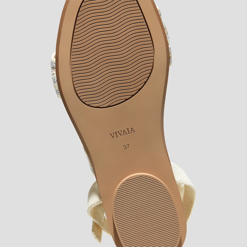 AdaptAll™ Flat Sandals (Demi), ASHY THREAD, EU36 | VIVAIA