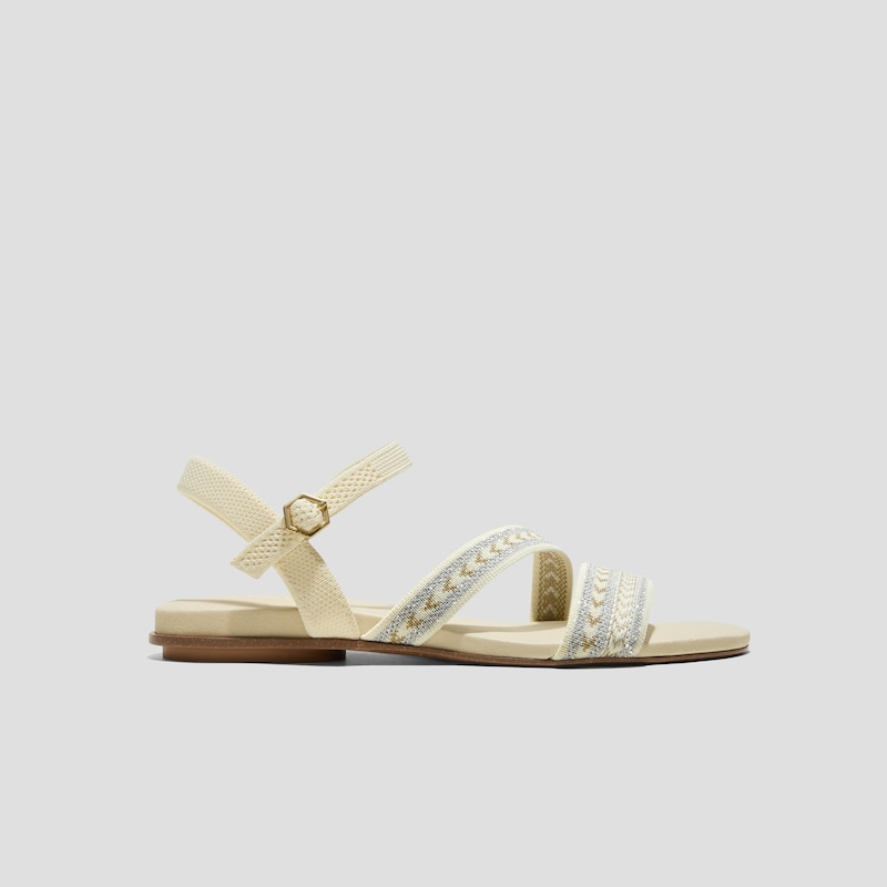 AdaptAll™ Flat Sandals (Demi), ASHY THREAD, EU36 | VIVAIA