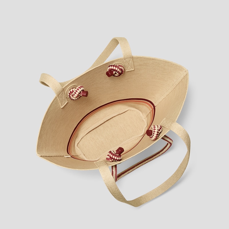 Convertible Trapeze Tote (Attina), Nude Peach, one-size | VIVAIA