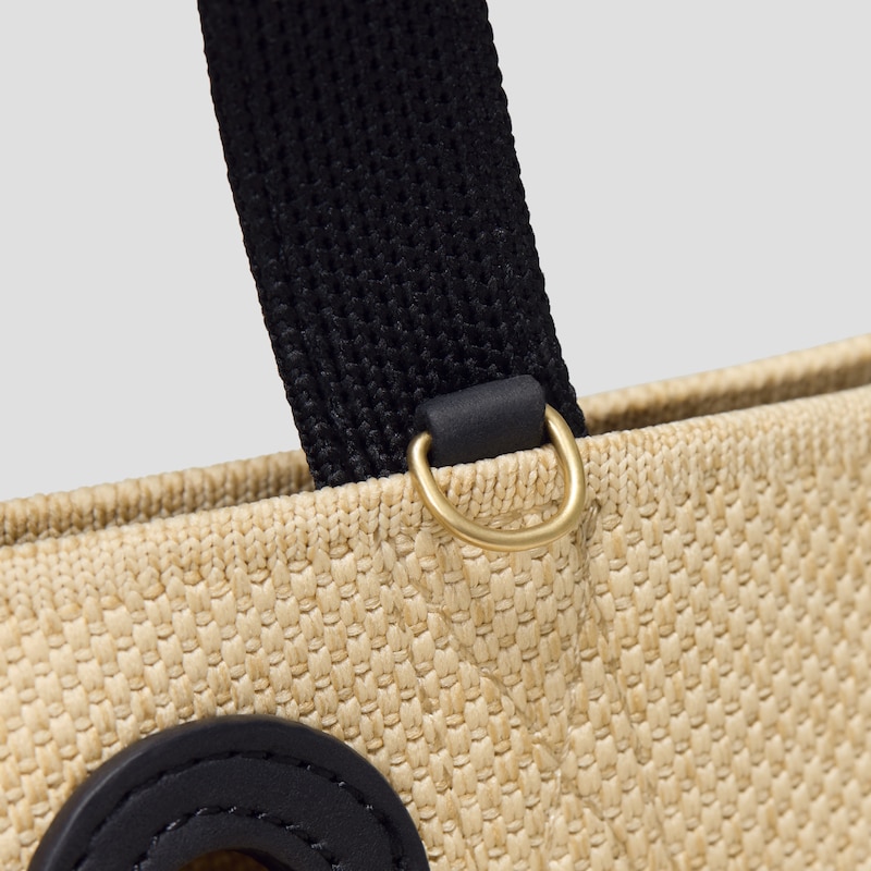 Convertible Trapeze Tote (Attina), NUDE PEACH & BLACK, one-size | VIVAIA