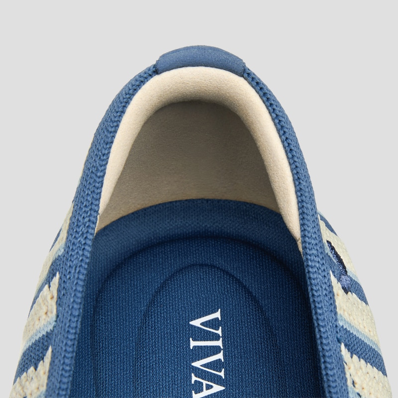 Square-Toe V-Cut Flats (Margot™ 2.0), PALE APRICOT & VINTAGE INTERLOCKING, EU36 | VIVAIA