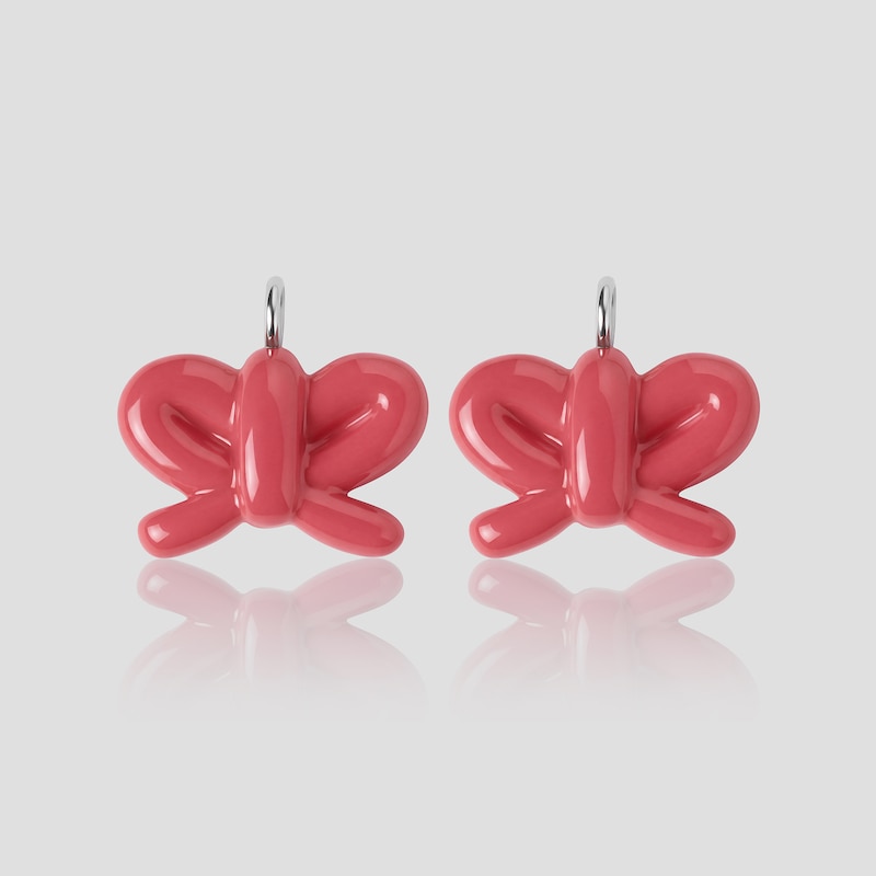 Heart Huggers Charm Set (Kerri), SUNSET CORAL, one-size | VIVAIA