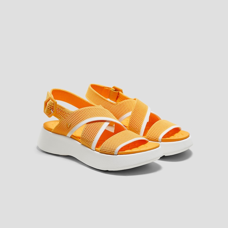 AdaptAll™ Walker Sandals (Kathy), AUTUMN YELLOW WHITE, EU39 | VIVAIA