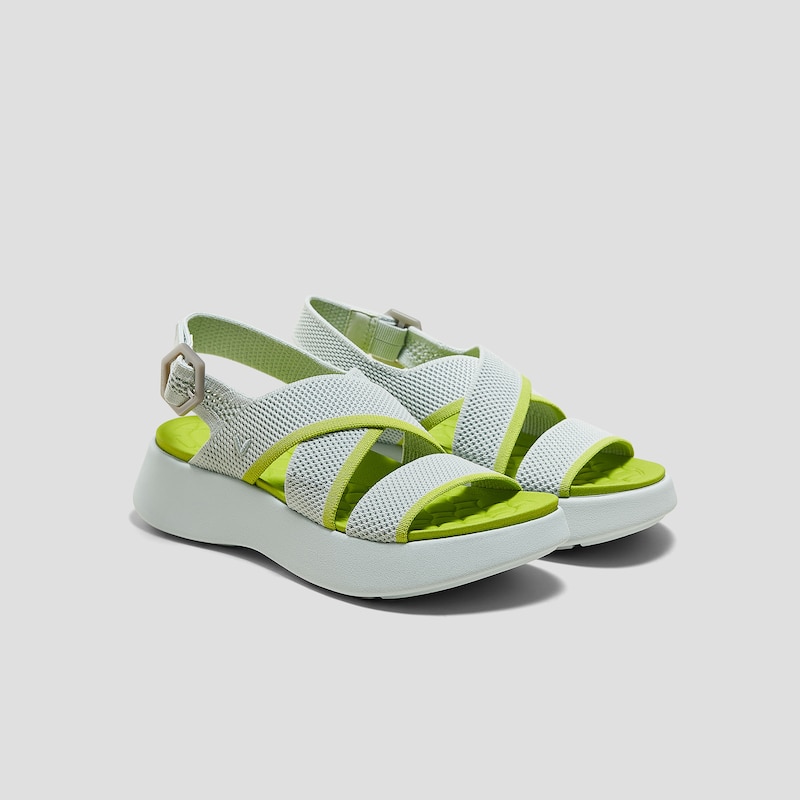AdaptAll™ Walker Sandals (Kathy), ICE FLOW CHAI GREEN, EU37 | VIVAIA