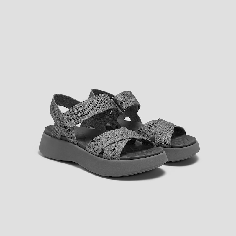 Walker Sandals (Kiara), Rich Grey, EU35 | VIVAIA