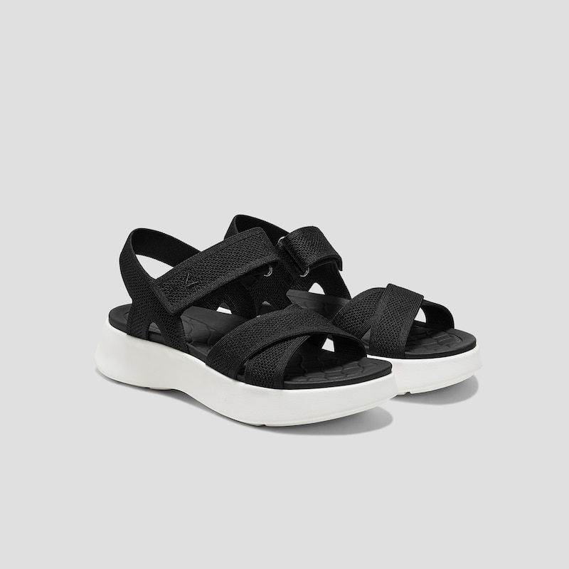 Walker Sandals (Kiara), Black, EU39 | VIVAIA