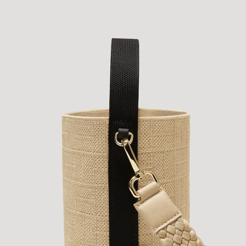 The Bucket Tote (Farreh), Nude Peach - BLACK, one-size | VIVAIA