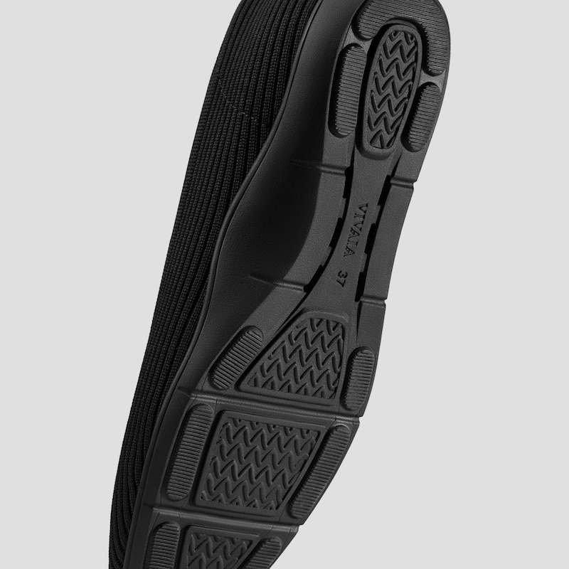 Margot™ Lightweight Square-Toe Flats (Margot™ Walker Air), Black, EU40.5 | VIVAIA