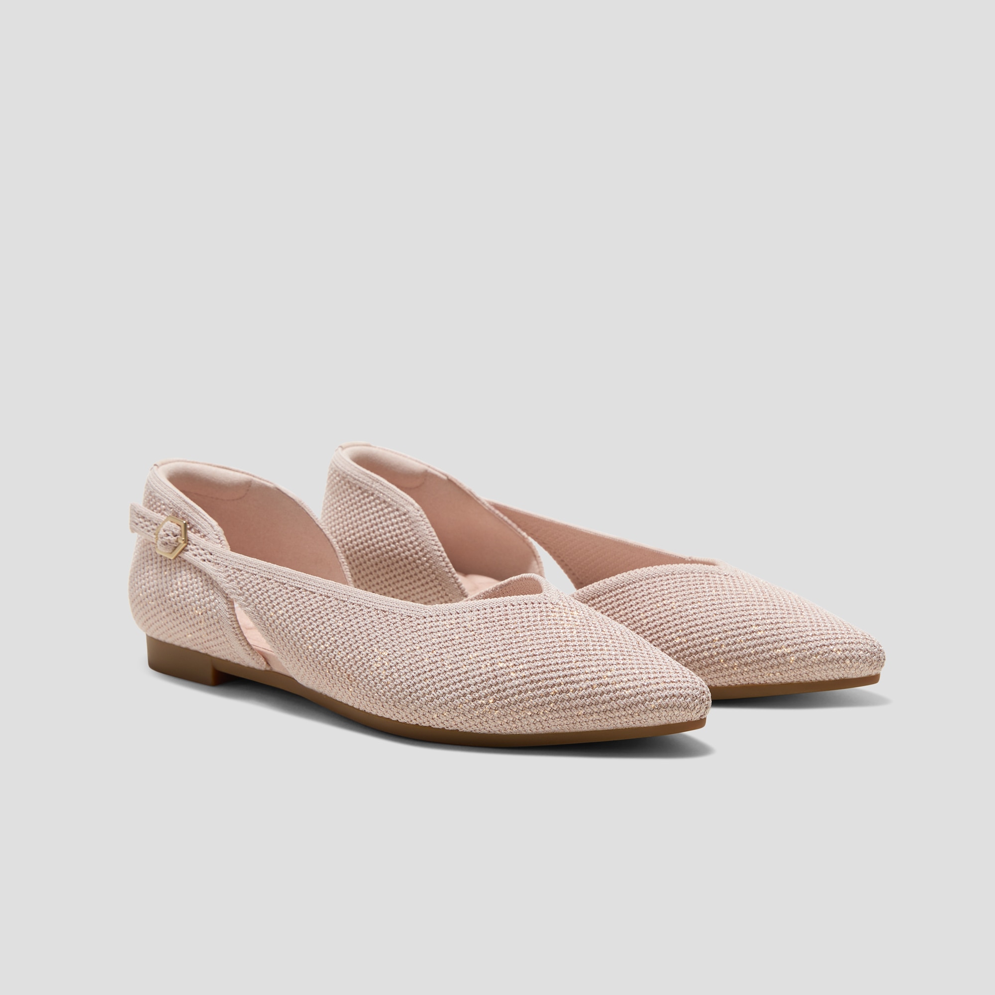 D'Orsay-Ballerinas mit spitzer Spitze (Malory), ROSE GOLD
