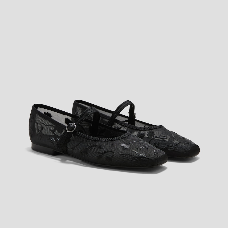 Square-Toe Mary Janes (Margot™ Mary Jane) in black