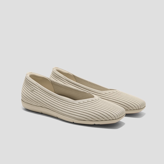 Margot Lightweight Square-Toe Flats (Margot Walker Air)